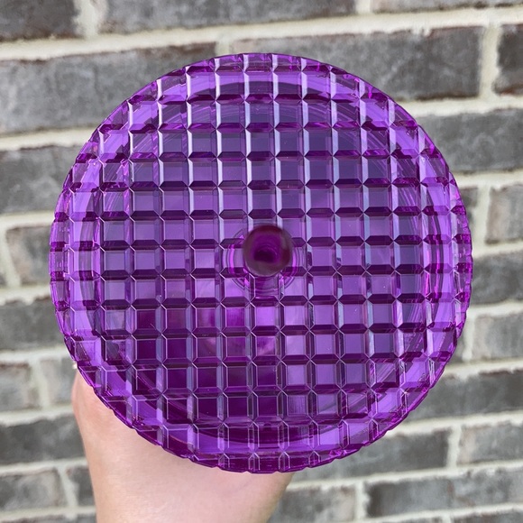 Starbucks Summer Purple/Red Grid Tumbler - Picture 4 of 10